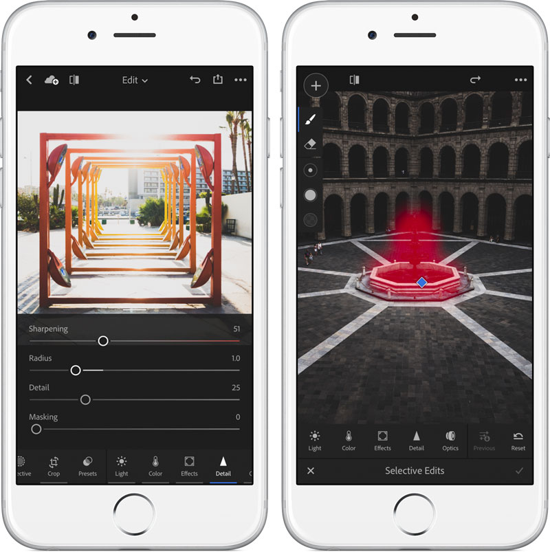 Adobe Lightroom для iOS получил поддержку Apple Pencil и 3D Touch