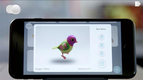 Бесплатное приложение Qlone превращает iPhone в 3D-сканер