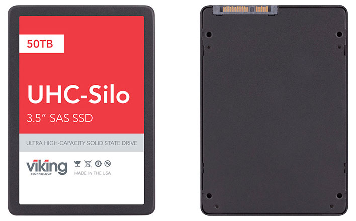 Viking начала продажи SSD-накопителей объемом 50 ТБ