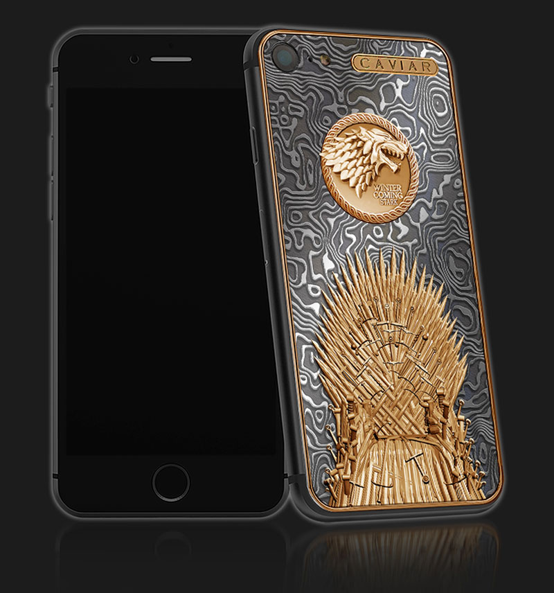 Для фанатов «Игры престолов» выпустили iPhone 7 за 200 тыс. рублей и Nokia 3310 за 150 тыс.