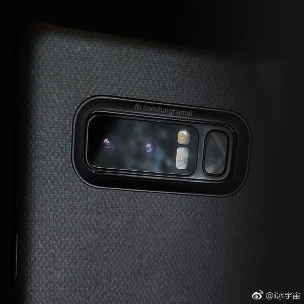 Отсутствие сканера отпечатков под экраном Samsung Galaxy Note 8 подтверждено новой утечкой