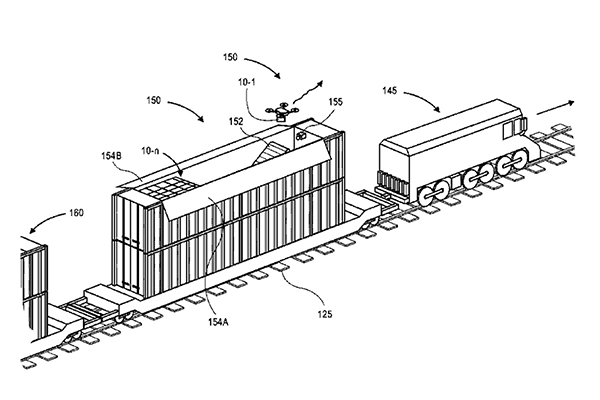 Новый патент Amazon на беспилотную доставку
