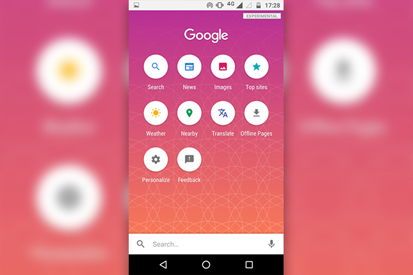Google тестирует приложение Search Lite для Android