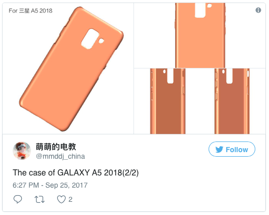 В сеть слили дизайн будущих смартфонов Samsung Galaxy A5 и A7