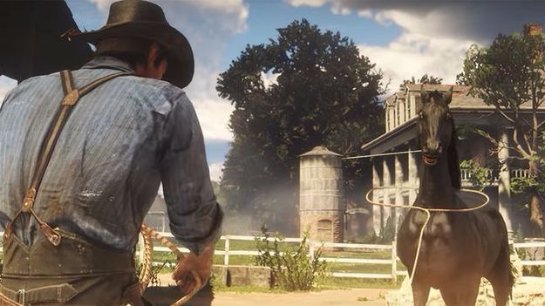 Анимация яичек лошади в трейлере Red Dead Redemption 2 поразила геймеров