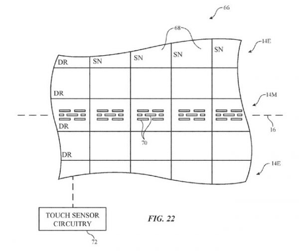 Apple обновляет патентную заявку на гнущиеся дисплеи из-за участившихся слухов вокруг нового OLED-iPhone