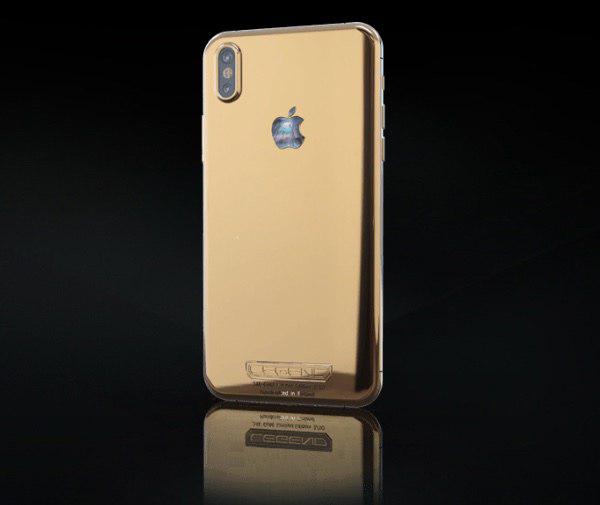 В Legend представили золотые iPhone X с драгоценными камнями