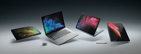 Новый Microsoft Surface Book 2 способен работать 17 часов без подзарядки