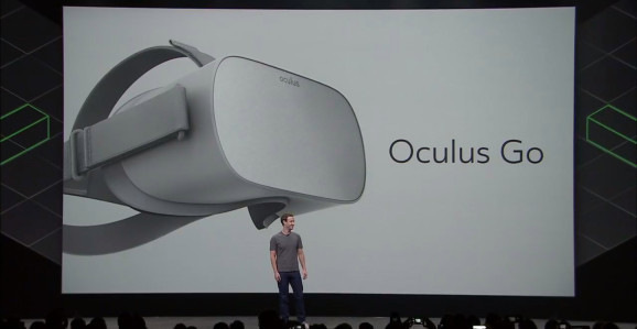 Представлена автономная VR-гарнитура Oculus Go стоимостью 199 долларов