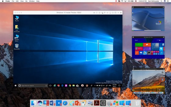 Parallels Desktop для Mac получил поддержку новых функций High Sierra