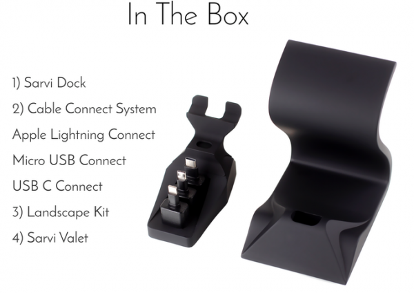 Интересное с Kickstarter: Sarvi Dock — подставка с зарядкой для устройств Apple