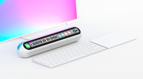 Появился концепт iMac с отдельной Dock-панелью