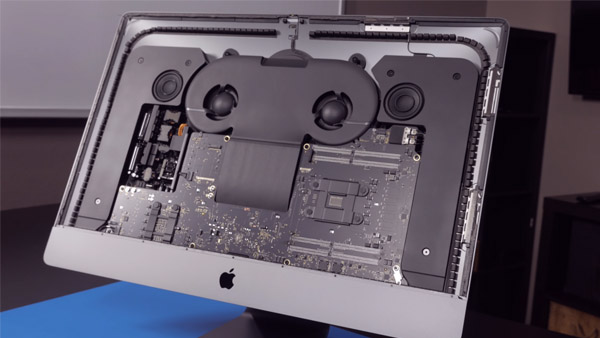 Специалисты разобрали базовую конфигурацию iMac Pro