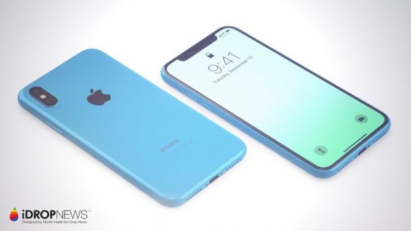 Концепт iPhone Xc — доступная версия iPhone X в ярких цветах