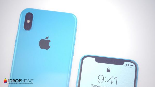 Концепт iPhone Xc — доступная версия iPhone X в ярких цветах