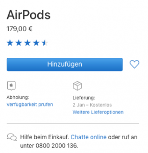 Apple распродала все AirPods до конца 2017 года