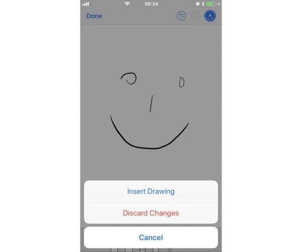 Как добавлять рисунки в электронные письма в iOS 11