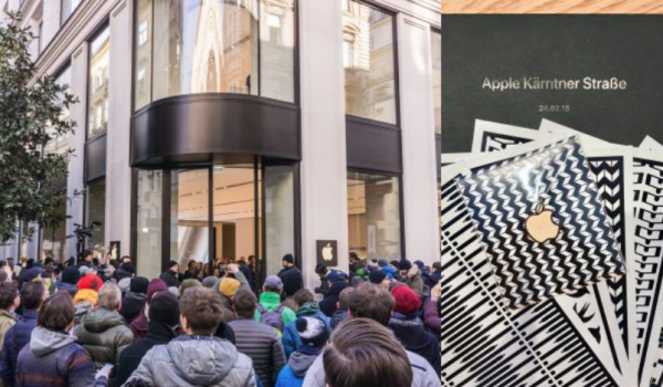 Каким получился первый Apple Store открылся в Австрии