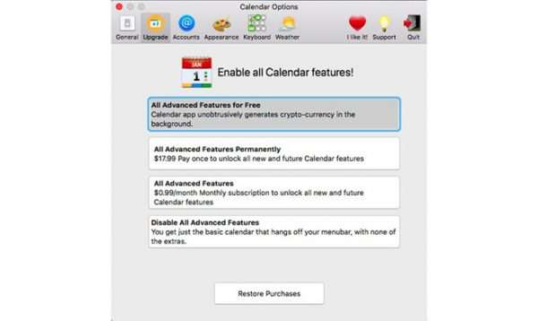 Приложение «Календарь 2» для Mac убрали из App Store