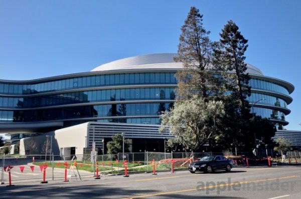 Строительство третьей штаб-квартиры Apple почти завершено