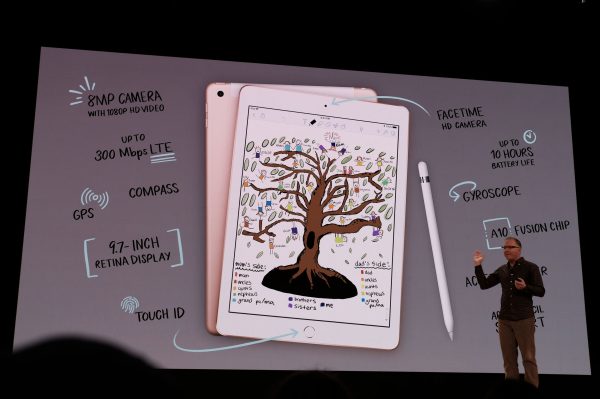 Apple представила обновлённый 9,7-дюймовый iPad