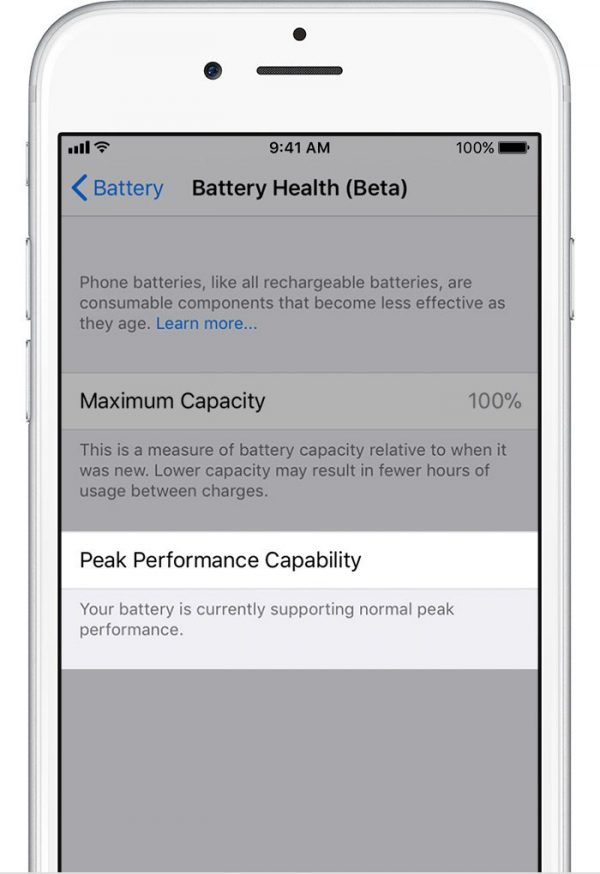 Как проверить состояние аккумулятора и отключить ограничение производительности в iOS 11.3