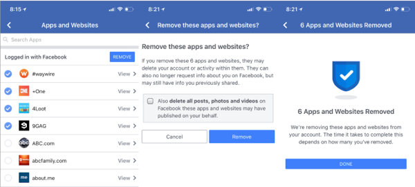 Соцсеть Facebook предоставила пользователям новый инструмент для удаления персональных данных