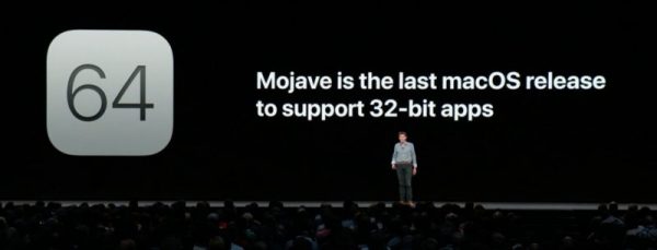 macOS 10.14 Mojave — последняя операционная система с поддержкой 32-битных программ