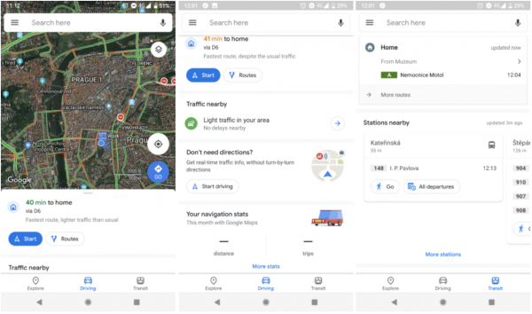 Google Maps с новым дизайном теперь доступны всем