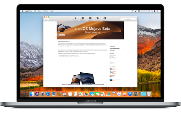 Apple выпустила публичную бета-версию macOS Mojave
