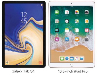 Samsung скопировала дизайн еще не вышедшего iPad Pro с безрамочным экраном