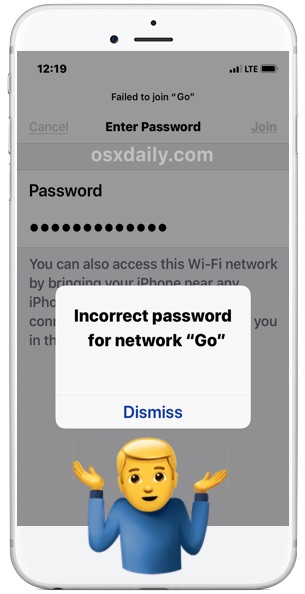 iPhone или iPad не принимают правильный пароль для подключения к Wi-Fi? Это можно исправить