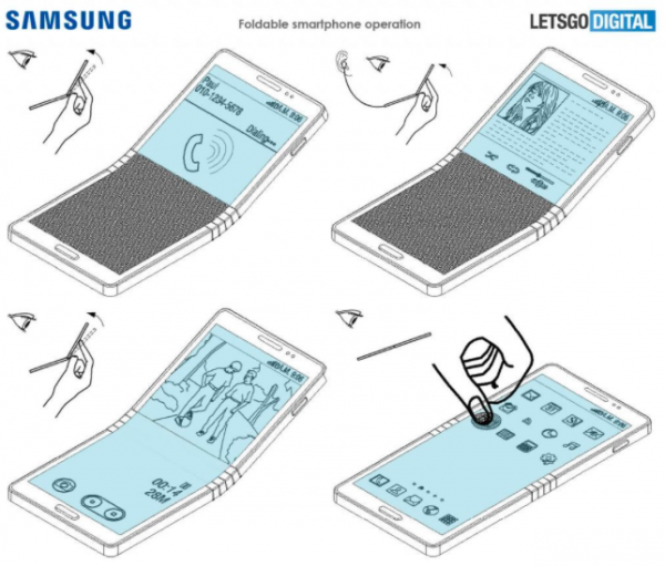 Стало известно, как будет работать гнущийся Samsung Galaxy X