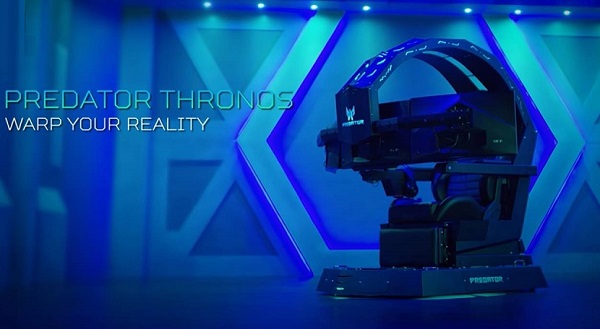 Кресло Acer Predator Thronos – эволюция в игровой индустрии