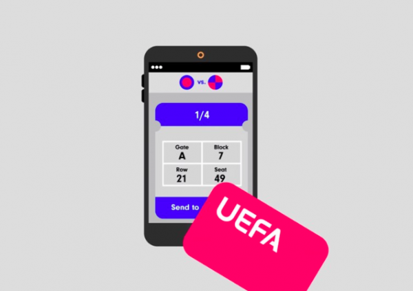 Билеты на матчи УЕФА можно купить через блокчейн