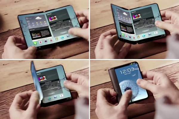 Samsung анонсирует складной смартфон в ноябре